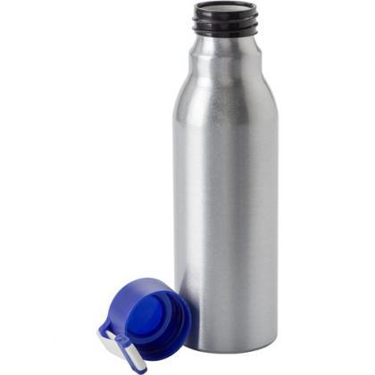 Aluminium bottle (600 ml) (Cobalt blue)