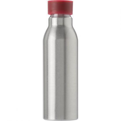 Aluminium bottle (600 ml) (Red)