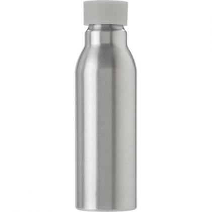 Aluminium bottle (600 ml) (Silver)