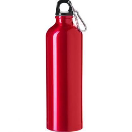 Aluminium bottle (750 ml) (Red)