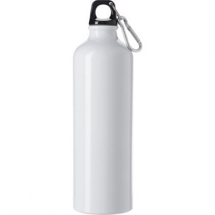 Aluminium bottle (750 ml) (White)