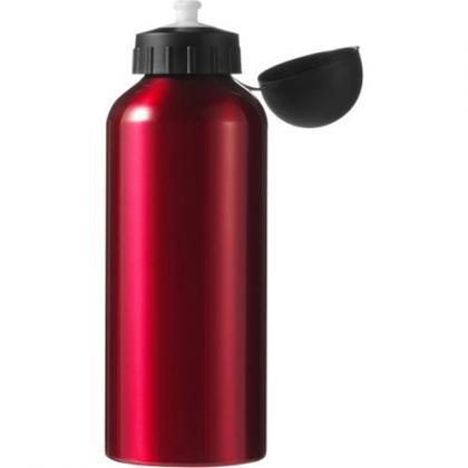 Aluminium drinking bottle (650ml) (Red)