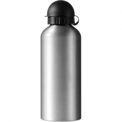 Aluminium drinking bottle (650ml) (Silver)