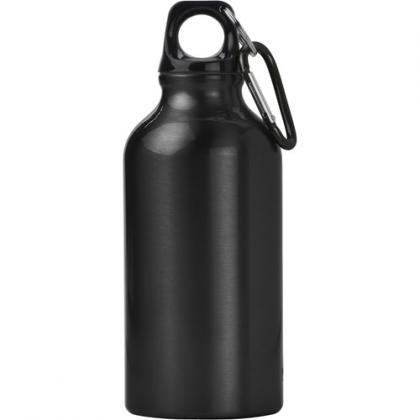 Aluminium water bottle (400ml) (Black)