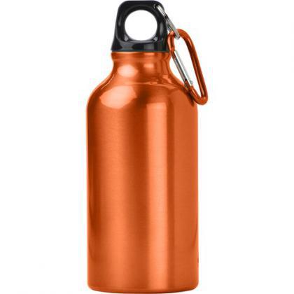 Aluminium water bottle (400ml) (Orange)
