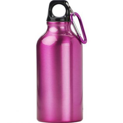 Aluminium water bottle (400ml) (Pink)