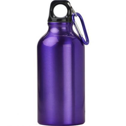 Aluminium water bottle (400ml) (Purple)