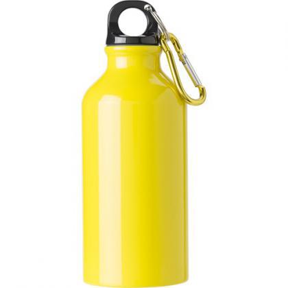 Aluminium water bottle (400ml) (Yellow)