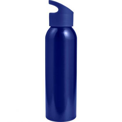 Aluminium water bottle (650 ml) (Cobalt blue)