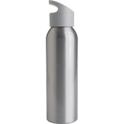 Aluminium water bottle (650 ml) (Grey)