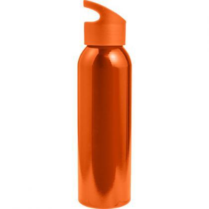 Aluminium water bottle (650 ml) (Orange)