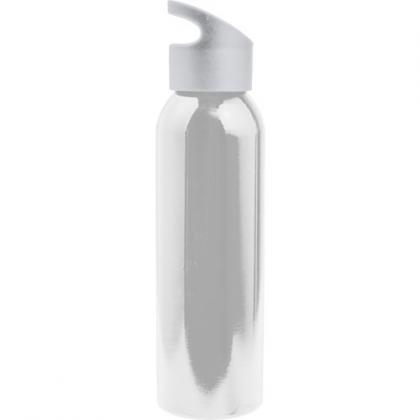 Aluminium water bottle (650 ml) (White)