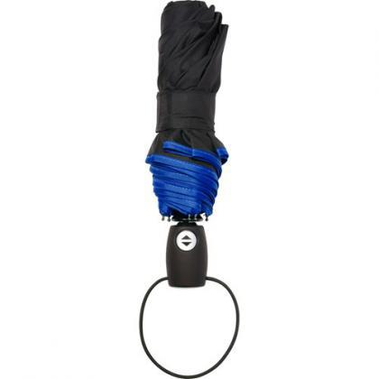 Automatic foldable umbrella (Blue)