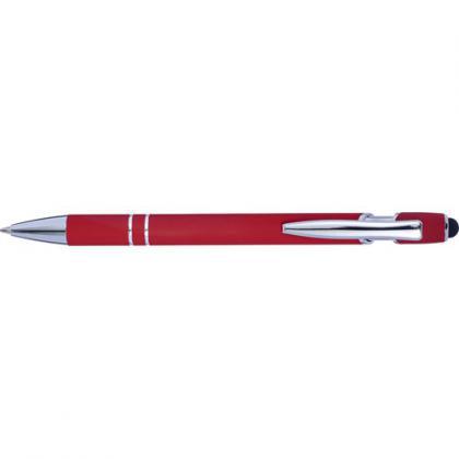 Ballpen with rubber finish (Red)