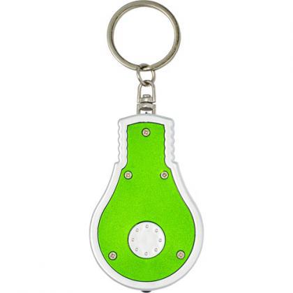 Bulb-shaped key holder (Lime)