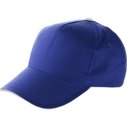 Cap with sandwich peak (Cobalt blue)