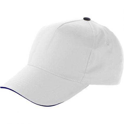 Cap with sandwich peak (White)