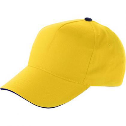 Cap with sandwich peak (Yellow)