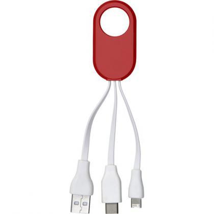 Charger cable set (Red)