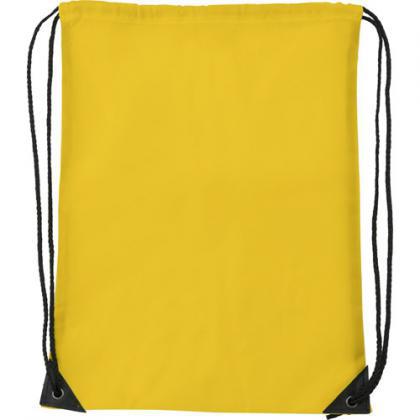 Drawstring backpack (Yellow)