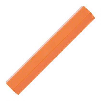 Plastic single pen box (Orange)