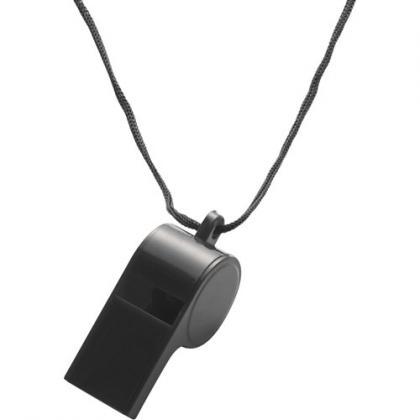 Plastic whistle (Black)