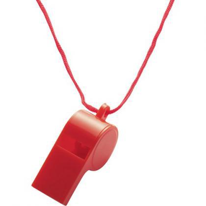 Plastic whistle (Red)