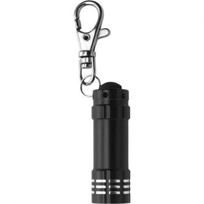 Pocket torch, 3 LED lights (Black)