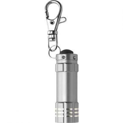 Pocket torch, 3 LED lights (Silver)