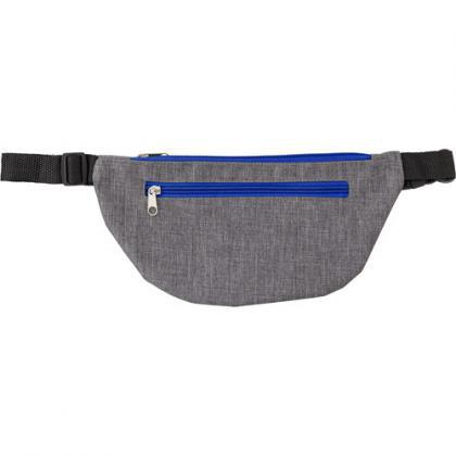 Polyester (300D) waist bag (Classic Royal Blue)