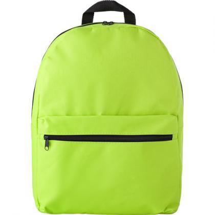 Polyester (600D) backpack (Lime)