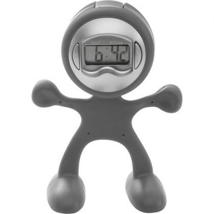 Sport-man clock with alarm