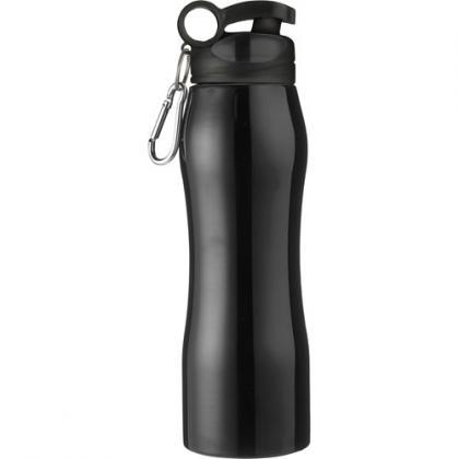 Stainless steel bottle (750ml) (Black)