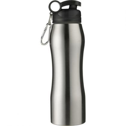 Stainless steel bottle (750ml) (Silver)