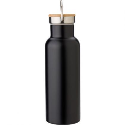 Stainless steel double-walled drinking bottle (500 ml)