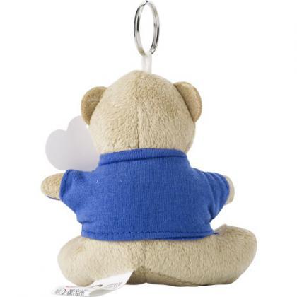 Teddy bear key ring (Cobalt blue)