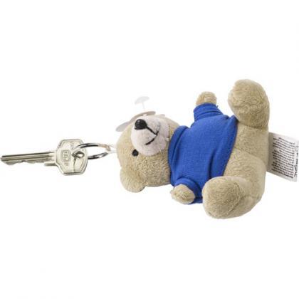 Teddy bear key ring (Cobalt blue)