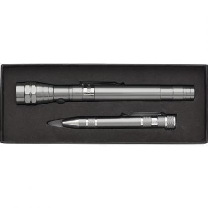 Torch and screwdriver (Grey)