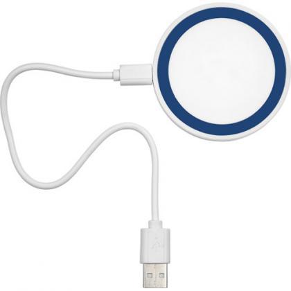 Wireless charger (White/blue)