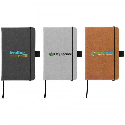 Carson 130 x 80 mm  Recycled Leather PU Notebook