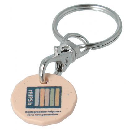 Picture of rHIPS.b Trolley Coin Keyring