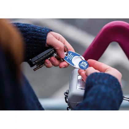 Picture of POP Coin Trolley Keyring