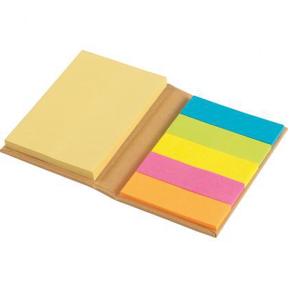 Picture of Notebook with sticky notes