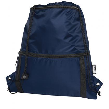 Picture of Adventure recycled insulated drawstring bag 9L