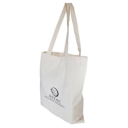 10oz Canvas Shopper with 3 sided Gusset