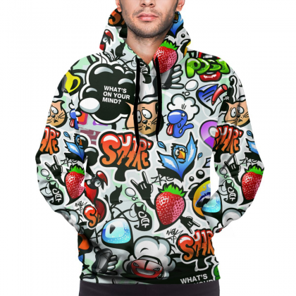 Unisex Adult 100% Polyester Sublimated Hoodies