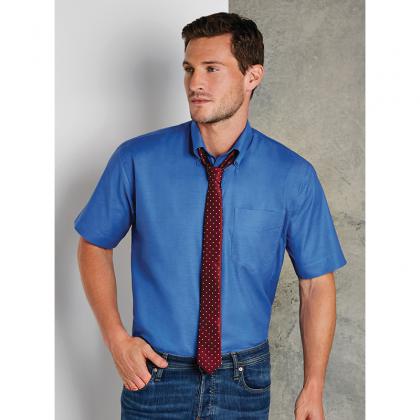 Picture of Mens Short Sleeve Oxford Shirt