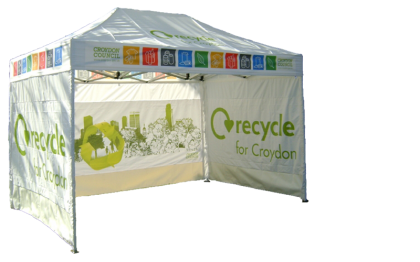 3m x 4.5m Gazebo (Pantone Match to ANY colour of the Spectrum at NO EXTRA COST )