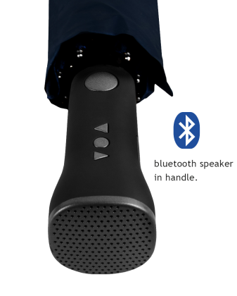 Impliva Bluetooth Speaker Folding ( Navy )