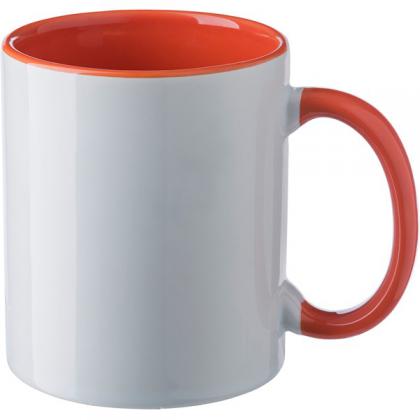 300ml Ceramic mug (Orange)
